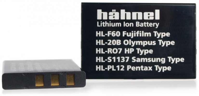 Hähnel HL-PL12, Pentax D-L12, 1250 mAh, 3.7V, 4.4Wh