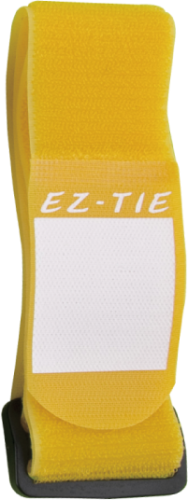 Kupo EZ-Tie Cable Grip 5cm X 60cm - Yellow 5Pcs