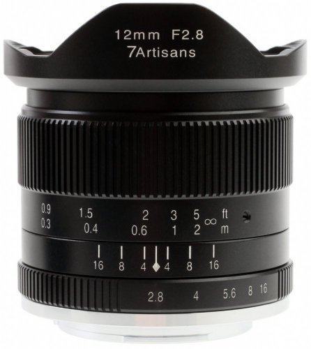 7Artisans 12mm f/2,8 pre Fujifilm X