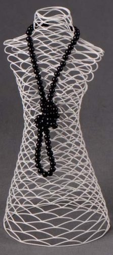 Women's wire torso 39cm white