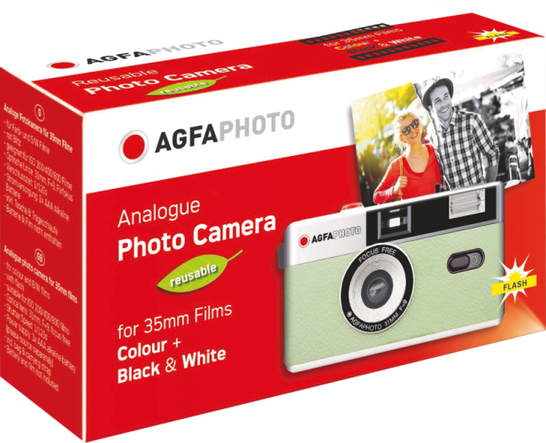 AgfaPhoto Reusable Camera 35mm GREEN