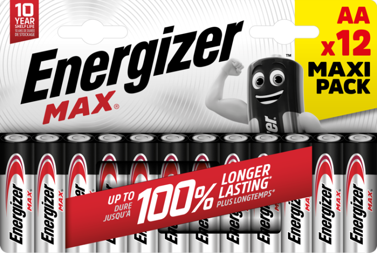 Energizer Max AA 12 Pack