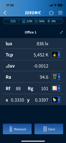 Sekonic C-4000 Spektrometr