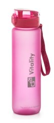 Fľaša G21 na pitie, 1000 ml, ružová-zmrznutá