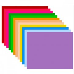 Walimex pro barevné filtry 30x30cm 12 barevných fólií