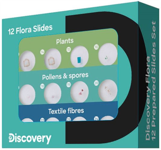 Sada hotových preparátů Discovery Flora 12ks
