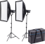 Nanlite FS-300B Bi-Colour 2 light kit with stand