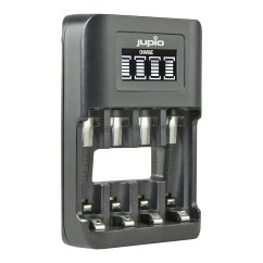 Jupio nabíječka USB 4-slots ULTRA Fast Battery Charger LCD pro 1 až 4ks AA/ AAA baterií