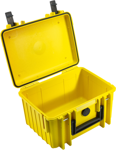 B&W Outdoor Koffer Typ 2000 Leer Gelb