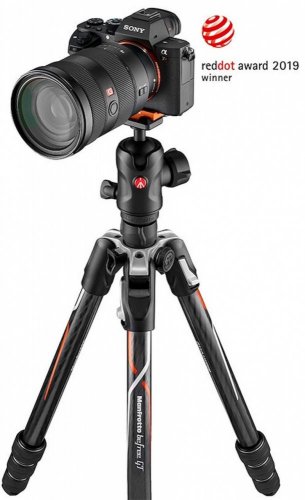 Manfrotto Befree GT Carbon fibre designed for ? cameras from Sony