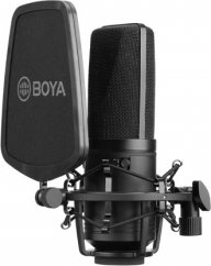 BOYA BY-M1000 kondenzátorový studiový mikrofon s Phantom napájením