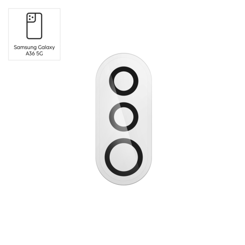 Hama Cam Protect, ochranné sklo na fotoaparát pro Samsung Galaxy A36 5G, průhledné