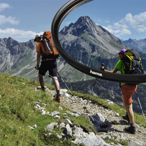 UV filtr Hama, potahovaný, 55 mm