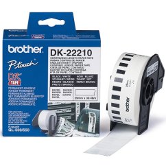 Páska Brother DK-22210 (papierová rolka 29 mm x 30,48 m)