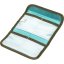 Shimoda Mini Filter Wrap | pojme filtre do 50 mm | rozmery 15 × 9 × 2 cm | pre kompaktné bezdrôtové mikrofóny alebo káble | armádne zelená