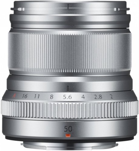 Fujifilm Fujinon XF 50mm f/2 R WR Objektiv Silber