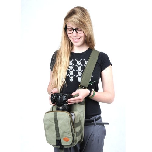 kalahari KIKAO K-51 Fototasche, canvas khaki