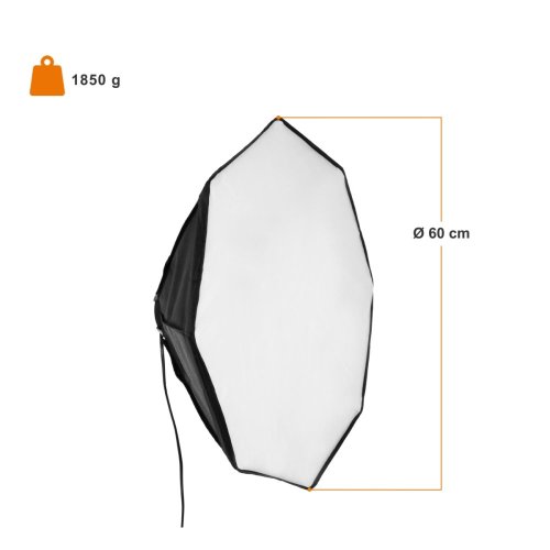 Walimex pro Daylight 1000 4x35W + Softbox 60cm