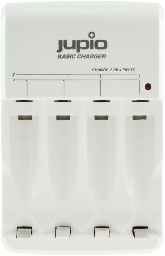 Jupio Basic Charger pre 2 alebo 4ks AA / AAA batérií