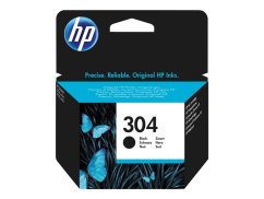 Atrament HP 304 černá inkoustová kazeta, ink cartridge (black), N9K06AE#BA3