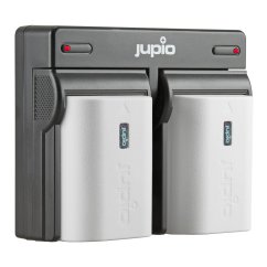 Set Jupio 2x Baterie LP-E6NH ULTRA 2600mAh + USB Duální Nabíječka pro Canon