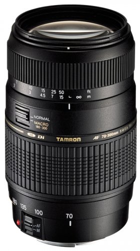 Tamron 70-300mm f/4-5.6 Di LD Macro Objektiv für Nikon F