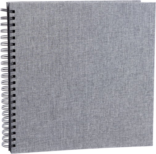 Focus Base Line Canvas Wire-O 30x30 Grey w. Black Sheets