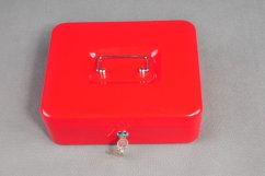 Széf, hordozható pénztárgép 300 piros (K703 piros)