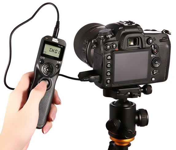 Pixel bezdrôtová časovacie spúšť TW-283 N8 pre Nikon (MC-30)