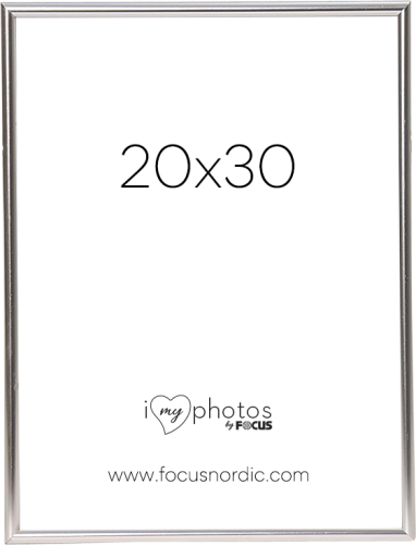 Focus Can-Can Shiny Silver 20x30