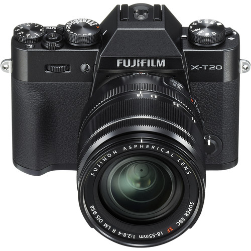 Fujifilm X-T20 Schwarz + XF18-55mm