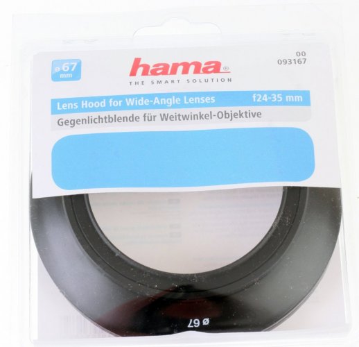 Hama 67 mm Faltbar Gegenlichtblende für Weitwinkel Objektive