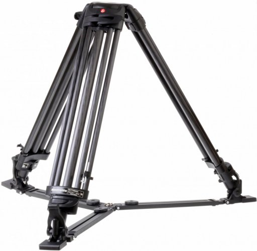 Manfrotto MVTTWINGC, Carbon Fiber Twin Leg With Ground Spreader