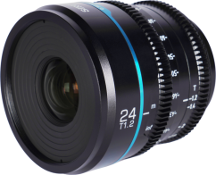Sirui Cine Lens Nightwalker S35 24mm T1.2 L-Mount Black