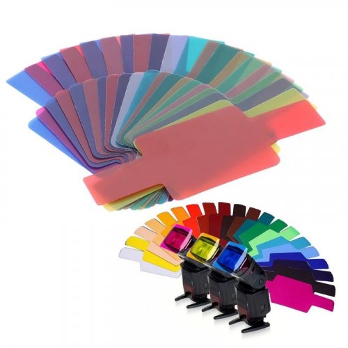 forDSLR barevné filtry pro externí blesk, 20ks
