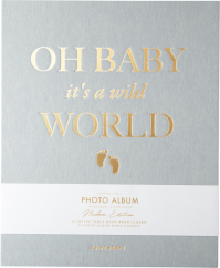Printworks Photoalbum Baby Its a Wild World Mint Large