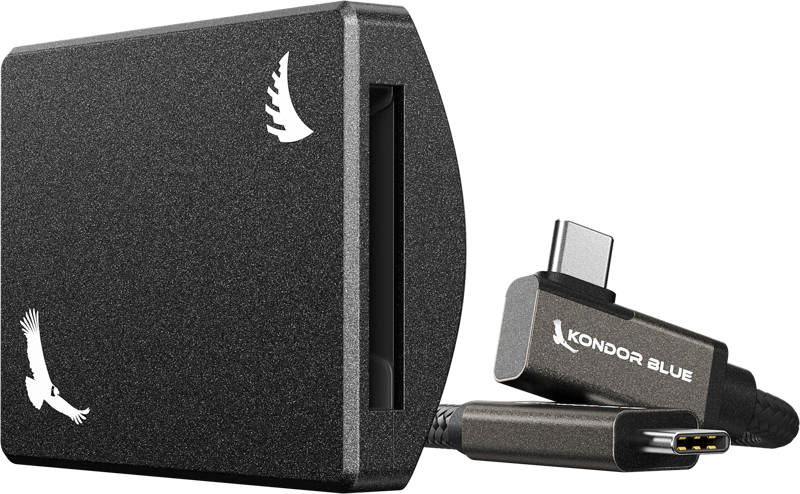 Angelbird Kondor Blue CFexpress B Recording Module (MagSafe Compatible External) Raven Black Angelbird Kondor Blue CFexpress B Recording Module (MagSafe Compatible External) Raven Black