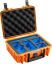 BW Outdoor Cases Type 1000 for Insta360 X4, orange