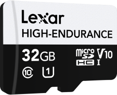 Lexar microSDHC High-Endurance UHS-I/U1/10 R100/W30 (V10) 32GB