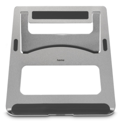 Hama Aluminium, stojan na notebook, od 28 cm (11") do 40 cm (15,6") , skladací, hliníkový,strieborný