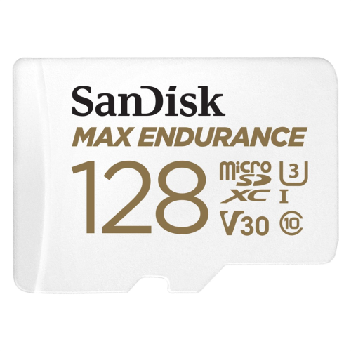 Karta SanDisk® MAX ENDURANCE microSDXC™ s adaptérem 128 GB