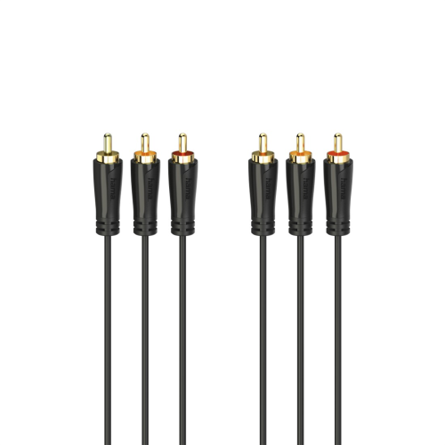 Hama AV kabel 3cinch 1,5 m