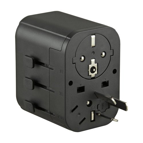 Adaptér Jupio Travel Adapter 2x USB-A 1x USB-C 15.5W univerzálny cestovný Adaptér Jupio Travel Adapter 2x USB-A 1x USB-C 15.5W univerzálny cestovný