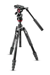 Manfrotto BeFree Live hliníkový stativ s videohlavou