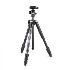 Manfrotto Element MII hliníkový stativ s kulovou hlavou černý | maximální výška 160 cm | transportní délka 43 cm | hmotnost 1,55 kg | nosnost 8 kg
