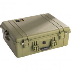 Peli™ Case 1600 Suitcase with Foam (Green)