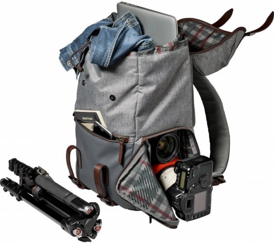 Manfrotto MB LF-WN-BP, Windsor Camera and laptop backpack for DS