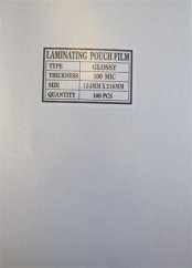 Laminovacia fólia Eurosupplies A5, 100mic, lesklé 100ks