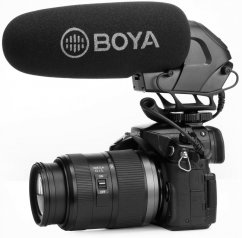 Boya BY-BM3030 superkardioidnou kondenzátorový s 3,5mm konektorom