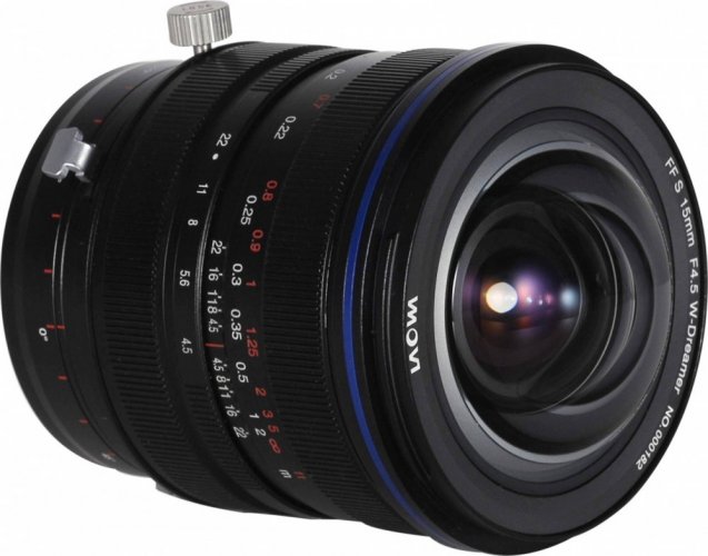 Laowa 15mm f/4,5 W-Dreamer Zero-D Shift Objektiv für Canon EF